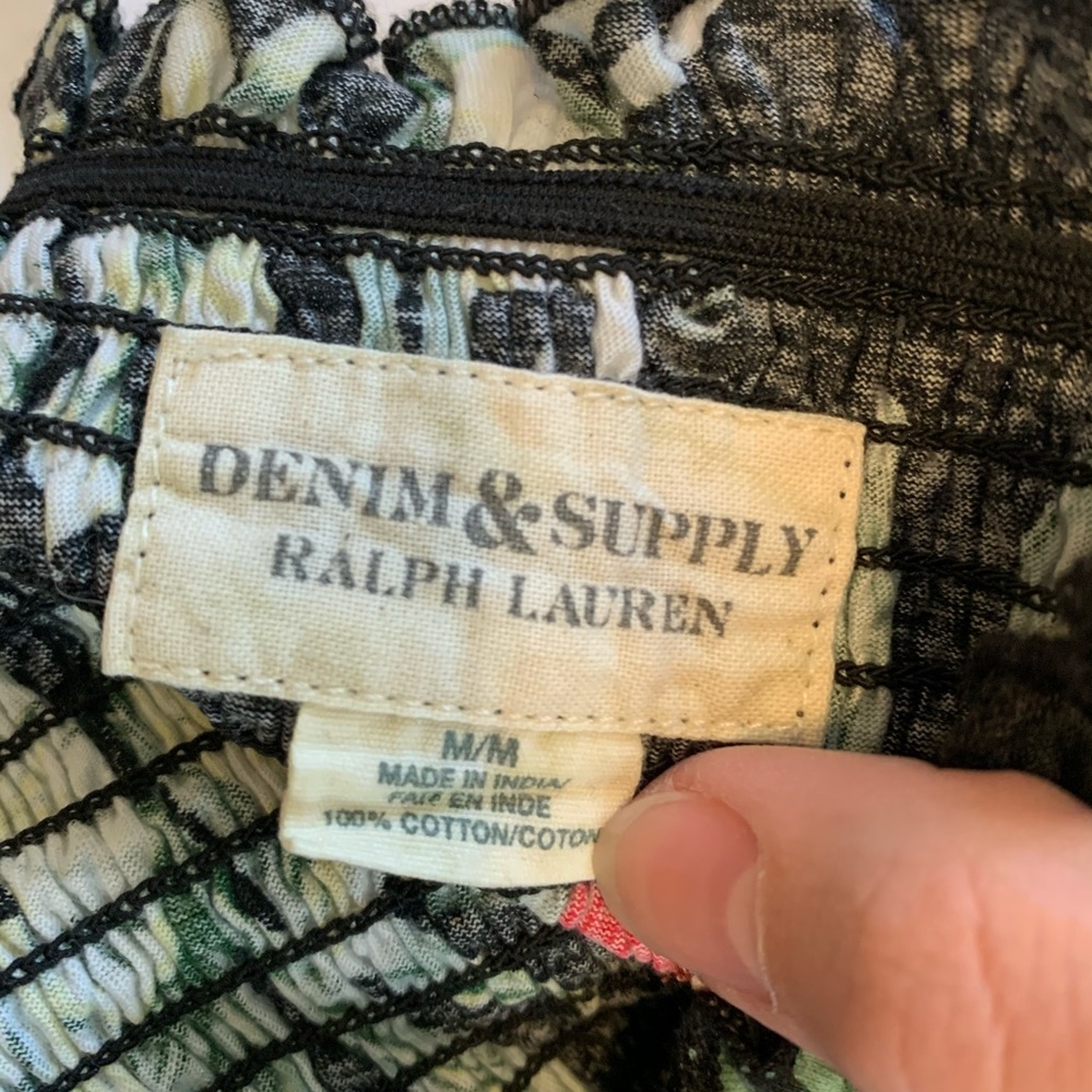 Ralph Lauren tropical patterned dress